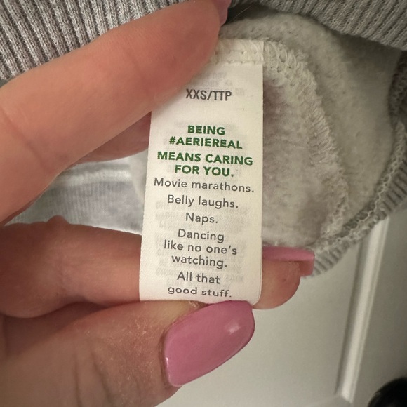 Aerie Getaway Quarter Snap Sweatshirt - Picture 6 of 10